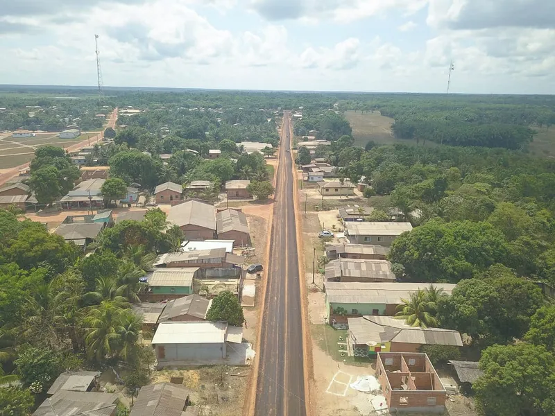 Vista aérea de Itaubal.
